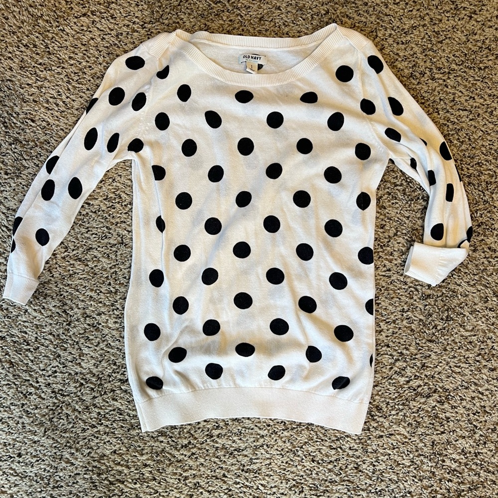 3/4 sleeve light sweater